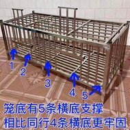 Cage Duck Cage Removable Encrypted Chicken Duck Rabbit Cage Cage Stainless Steel Household Thickened