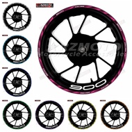 For Z900 Motorcycle Wheel Logo Decal Decoration 17 Inch Wheel Frame Z900 Z 900 Wheel Rim Reflective 