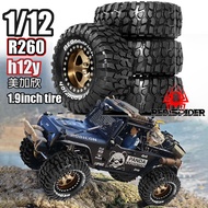 Simulation Climbing Car Modified 1/10 1/12 Climbing Car 6cm Negative Value Hub+95mm Tire LC80 Meijia