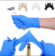 Gloves / 100 disposable pvc transparent gloves labor insurance nitrile nitrile latex rubber kitchen