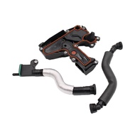Pemasangan Injap PCV Pemisah Minyak 06H 103 495 B 06H103495 06H103495A Untuk AUDI TT A4 Q5 Untuk VW 