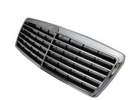 卡嗶車燈 Benz 賓士 C-系列 W202 94-00 11線 水箱罩/水箱護罩 電鍍/黑