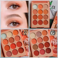 COD - ANYLADY Eyeshadow Palette Orange Make Up Mini Mermaid Kode 807/ Grosir Kosmetik