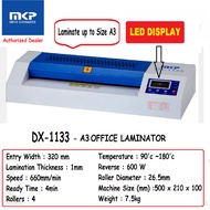 MKP A3 Digital LED Screen Laminating Machine DX-1133 DX 1133 DX1133 Office Laminator (A4 A5 A6 A7 B4