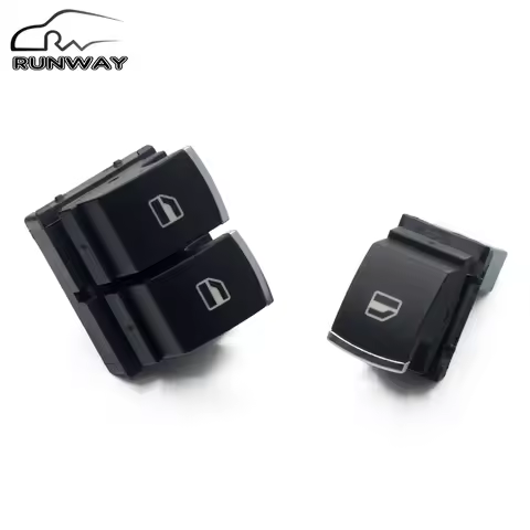 100% new! Chrome Window Switch for Volkswagen VW Eos Golf Mk5 MK6 GTI RIBBIT R32 Polo 6R 5K3 959 857