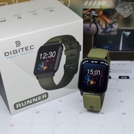 Jam Tangan Digitec Runner smartwatch green