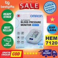 OMRON AUTOMATIC BLOOD PRESSURE MONITOR TEKANAN DARAH ALAT TENSIMETER HIPERTENSI TENSI METER HEM 7120