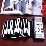 Portable Flexible 49-61 Keys Silicone Digital Soft Keyboard Piano Flexible Electronic Roll Up Piano