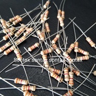 (READ DESCRIPTION) 3k3ohm 3.3k 3k3 ohm resistor werstan r 1/2 0.5 w watt 5% carbon taiwan