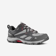 QUECHUA 男款防水登山健行鞋MH100－灰色