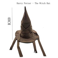 Halloween One Shoulder Portable Bag Sorting Hat Magic Hat Crossbody Bag Witch Hat Brown Witch Hat