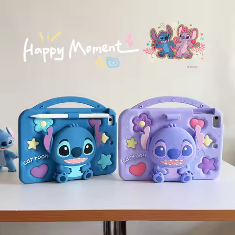 3D Cartoon Stitch holder Tablet Case For Huawei MatePad SE 11 Air 11.5 S 11.5S Honor Pad X8A X9 11 X