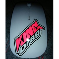 KING DRAG STICKER / STIKER KING DRAG / STIKER MOTOR