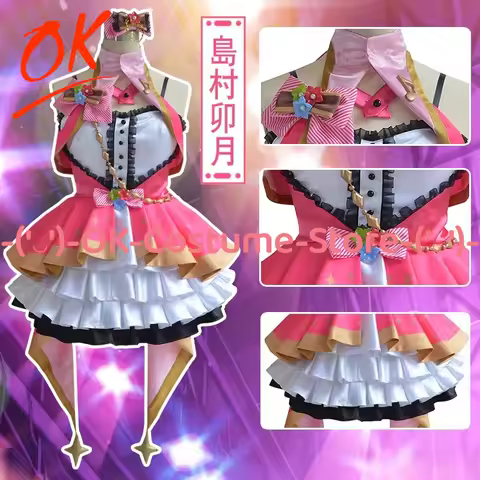 The Idolmaster Cinderella Girls Cosplay Costume New Generations Uzuki Shimamura Rin Shibuya Mio Hond