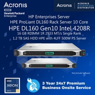 PC Server HP Enterprise Proliant DL160 Gen10 4208 R - 8 Core Ram 16GB