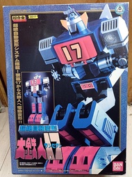 (W Plaza shop 225) 可自動變形 Bandai GD-17 大鐵人17 超合金 Popy 大鐵人 Bullmark