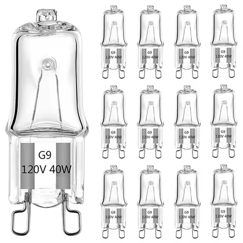 1pc Hot 40W G9 Oven Light High Temperature Resistant Halogen Bulb Lamp For Refrigerators Ovens Fans