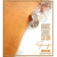 ARABIC SHAWL FRINGE - COTTON