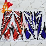 Yamaha LC 135 V1 Coverset Lc 135 Body Sticker Red Blue  Oren Silver Black Exciter RC Gp Vietnam 217