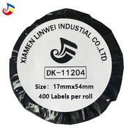 Brother QL-580N Label Machine Dedicated DK Ribbon DK-11204 Thermal Label Printing Paper 17mm * 54mm