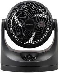 IRIS OHYAMA PCF-MKM15 Horizontal Swing Type Compact Circulator Fan, 6", Black