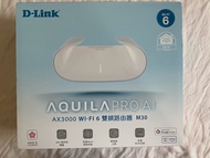 D-Link 友訊 M30 AQUILA PRO AI AX3000 Mesh WiFi 6 無線網路分享器(路由器)
