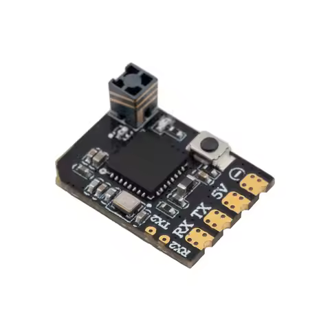 Radiomaster XR2 Nano ExpressLRS Receiver 2.4GHz Tower Antenna LR1121 Transceiver Built-in Wi-Fi Modu