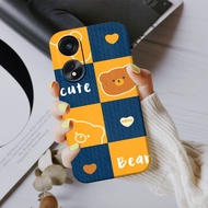 OPPO A38 CASE OPPO A18/ - PRO CAMERA SOFTCASE FULL MOTIF FOR OPPO A38 OPPO A18/ - BEAR - LATEST CASE