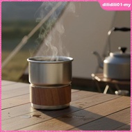 [DilidilidaMY] Mobile Coffee Kit Stainless Steel Brewing Coffee Brewer Set Sturdy and Long-Lasting f