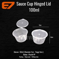 Sauce Cup 100ml - Sauce Container - Thinwall (50pcs) Sauce Container Food Container
