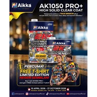 [Free Shirt] Aikka AK 1050 PRO+ 2K HIGH SOLIDS CLEAR + HARDENER 2:1 New Improved Formula (2 in 1 Set