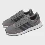 adidas 休閒鞋 Run 60s 2.0 男鞋 深灰 白 麂皮 緩震 復古 運動鞋 愛迪達 GX1740