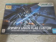Bandai hg 1/144 gundam 00 Graham's union flag custom