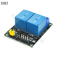 1PCS/LOT 5V 2-Channel Relay Module Shield for Ardui ARM PIC AVR DSP Electronic 5V 2 Channel Relay Mo