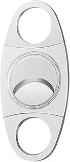 Cigar Cutters for Men Stainless Steel Cigar Cutter Guillotine Double Blade Cigar Cutter Fit Almost C