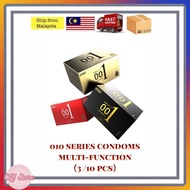 （Ori）OLO 001 Condom 安全套多款 OLO Comdom 0.01 Ultra Thin Zero Condom Delay Kondom 001男用超薄安全套破尿酸持久延时避孕套