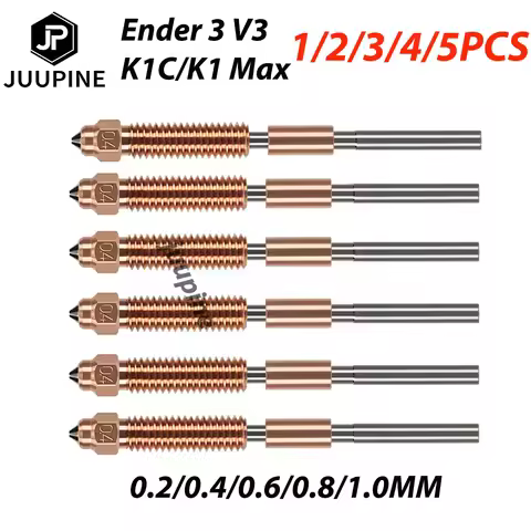 Upgrade Quick Swap K1c Unicorn for Creality K1c Nozzle K1 Max Nozzle Throat Ender-3 V3 For Creality 