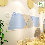 K9HX Wholesale Bulletin Board Kindergarten Theme Wall Finished 3D Photo Wall Display Board Environme