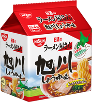 日清拉麵店 旭川醬油味 5個入 440g