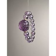 Natural Purple Brazilian Amethyst Rose, Bolivian Amethyst, about 12mm