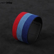 Iriisy กระจังหน้ารถยนต์พวงมาลัยแถบคิ้วสำหรับ BMW E46 F30 F20 G30 G20 E90 X3 Z4 M1