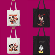 [BISA COD] Totebag Tote bag Tas Serut Kanvas Tas Ransel Gendong Mickey Mouse Lucu Tas Anak Sekolah R