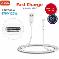 USB To Type C 5/6A Super Fast Charge Cable For Vivo 33W/44W Charger V23E/23/21/20/19/17 X50 5G S1PRO