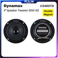 (1pc)  Dynamax CS450TD 4" 30W 4Ω Double Magnet Karaoke Speaker Tweeter Unit 4 Inch 30 Watt 4 Ohm FIX