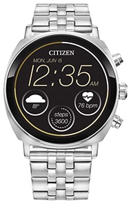 Citizen CZ Smart PQ2 41MM Unisex Smartwatch with YouQ App with IBM Watson® AI and NASA research, Wea