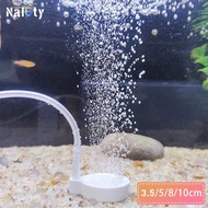 3.5/5/8/10cm Nanometer Bubble Stone Fish Tank Oxygen Stone Optional 220-240v 110v Silent Air Pump Fo