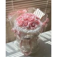 Premium wax rose bouquet for March 8