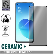 Anti Gores Ceramic Matte SPY Anti Privacy OPPO A3S / A5S / A11 / A12 / A15 / A16 / A17k / A31 / A52 