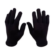 Plain black gloves high quality good black gloves black gloves