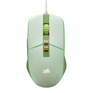 Zeus M-88 Silent Click Wired RGB Mouse 2 Colors RGB Mouse 4 DPI Adjustment For Home Office Game